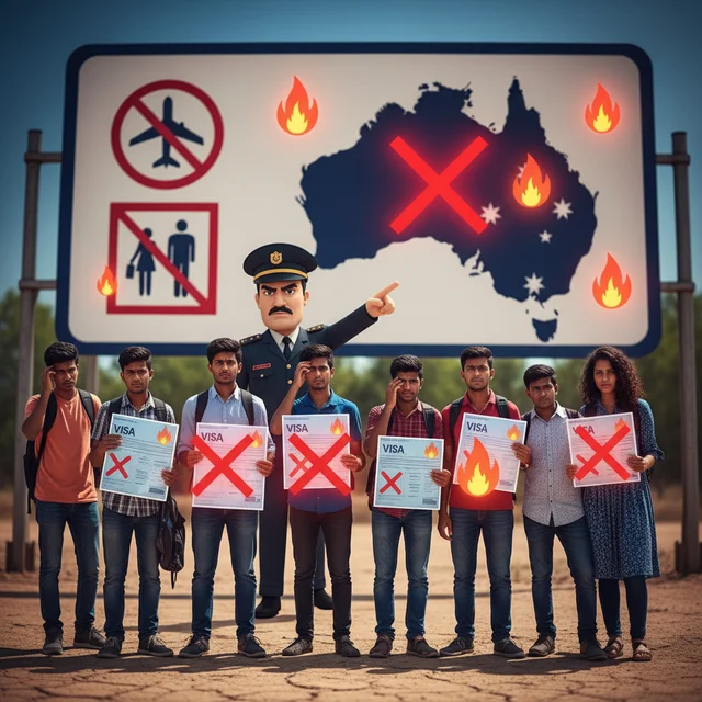 Australia Moves Indian Students to Highest Risk Visa Category