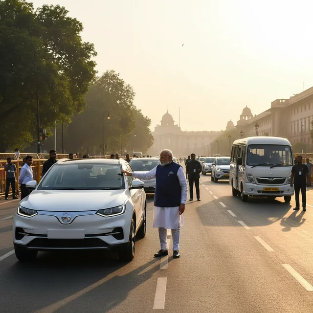 PM Modi electric vehicles initiative India 2026