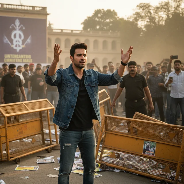 Varun Dhawan Bollywood Lucknow event fans apology
